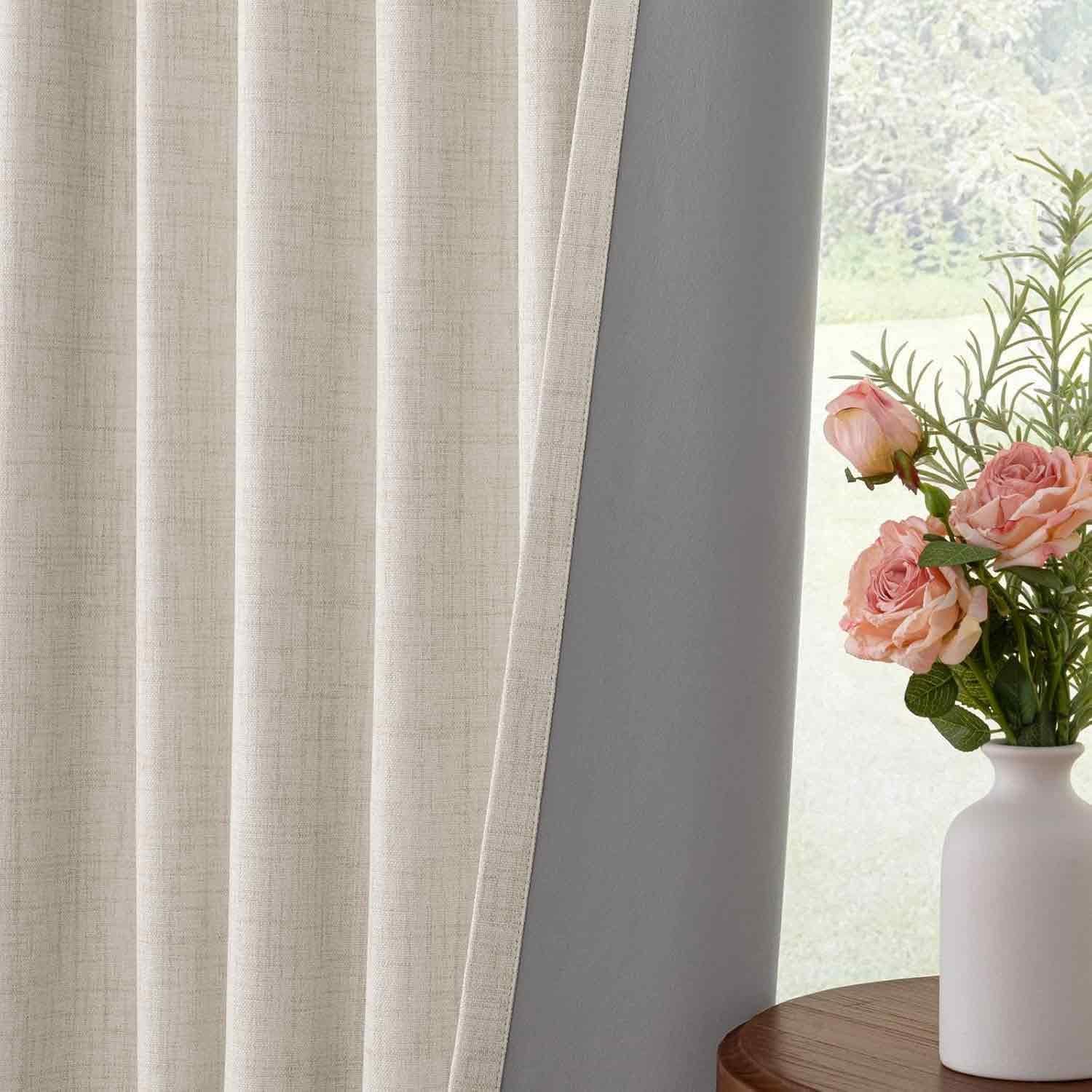 Linen Blackout Curtains