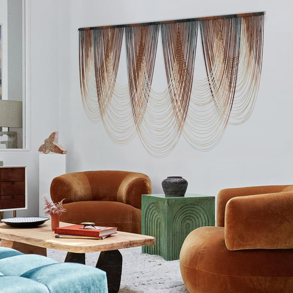 Dip Dyed Macrame Wall Hanging
