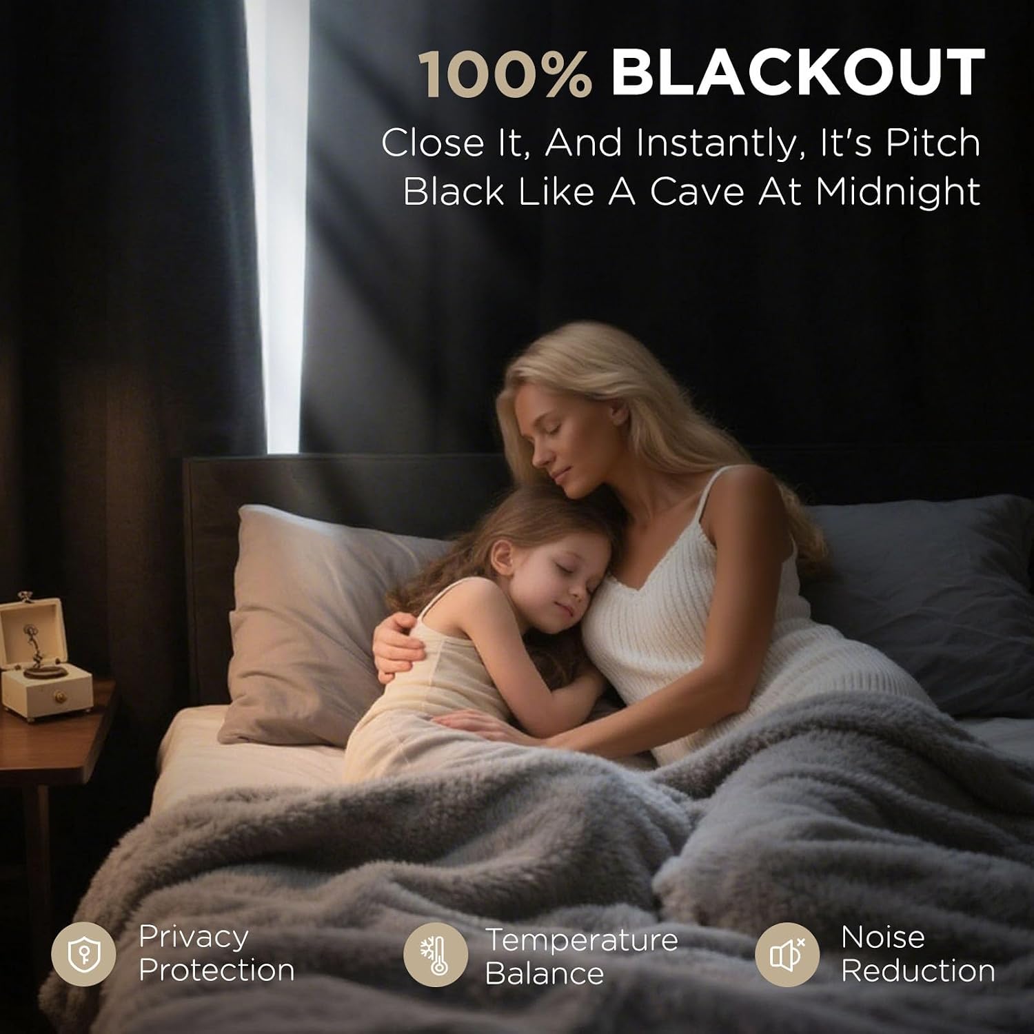 Linen Blackout Curtains