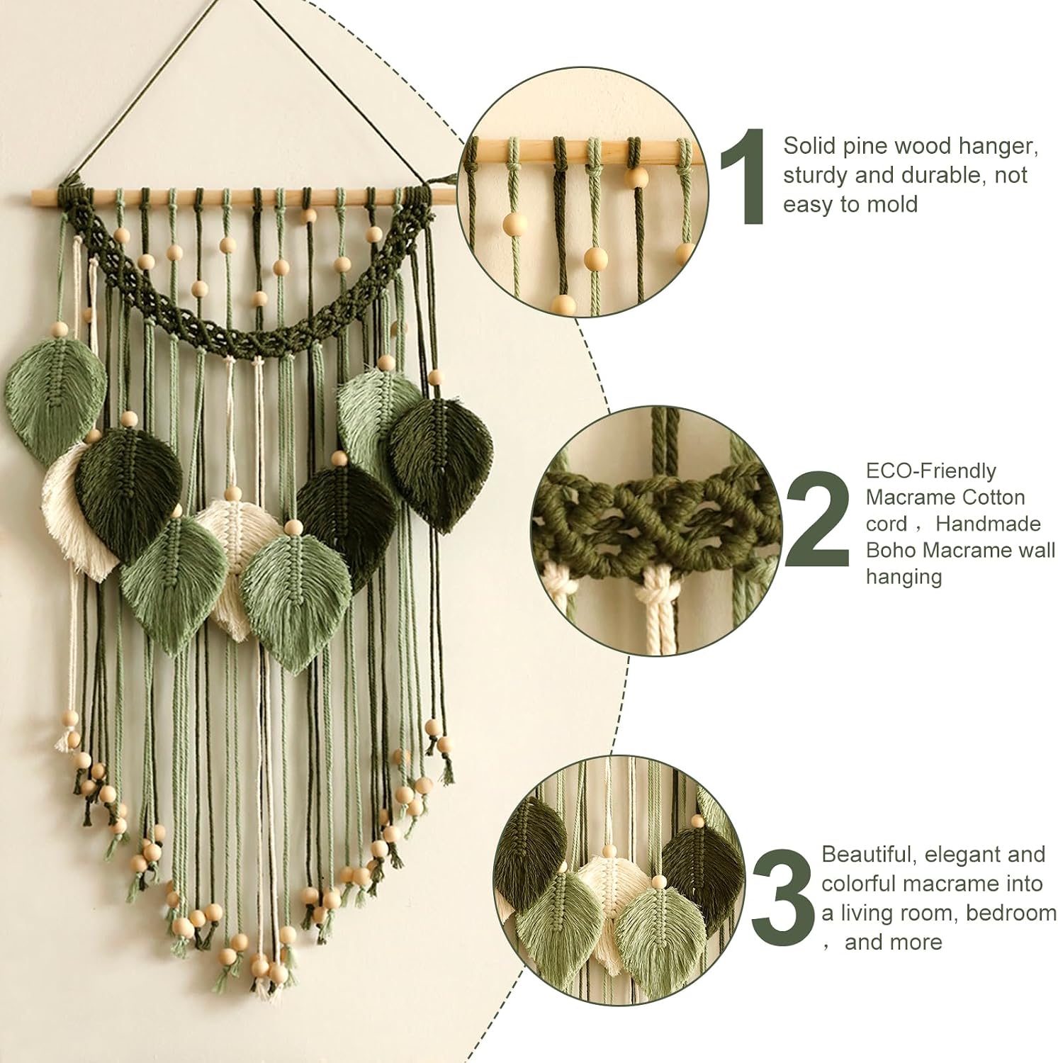 Boho Macrame Wall Hanging