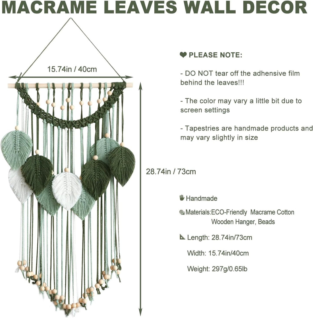 Boho Macrame Wall Hanging