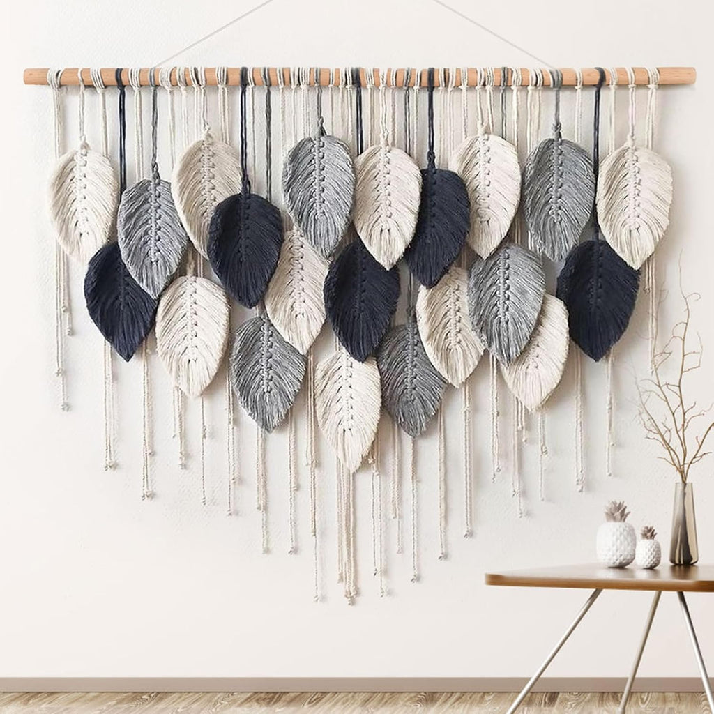 Leaf Macrame Wall Hanging