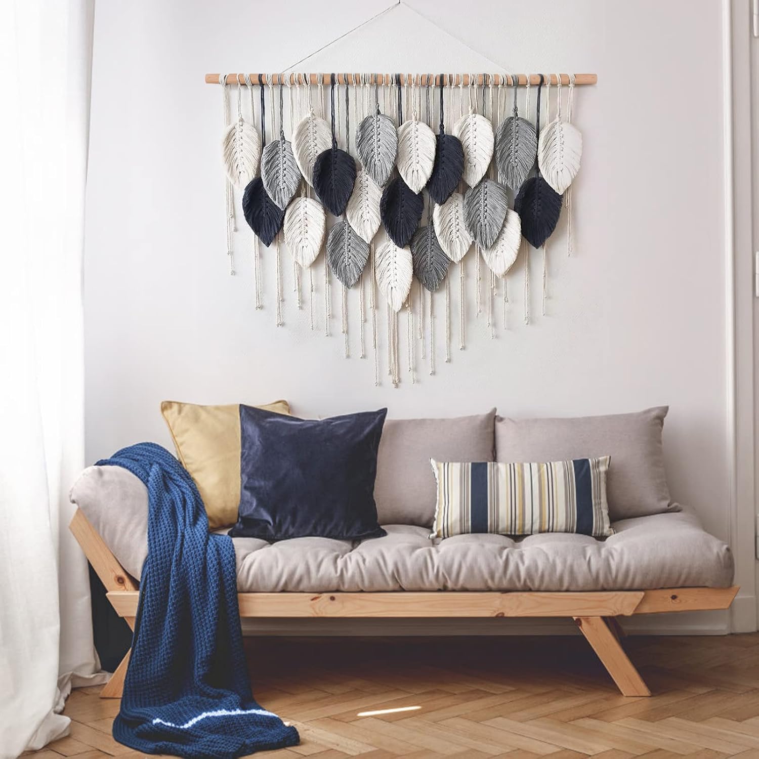 Leaf Macrame Wall Hanging