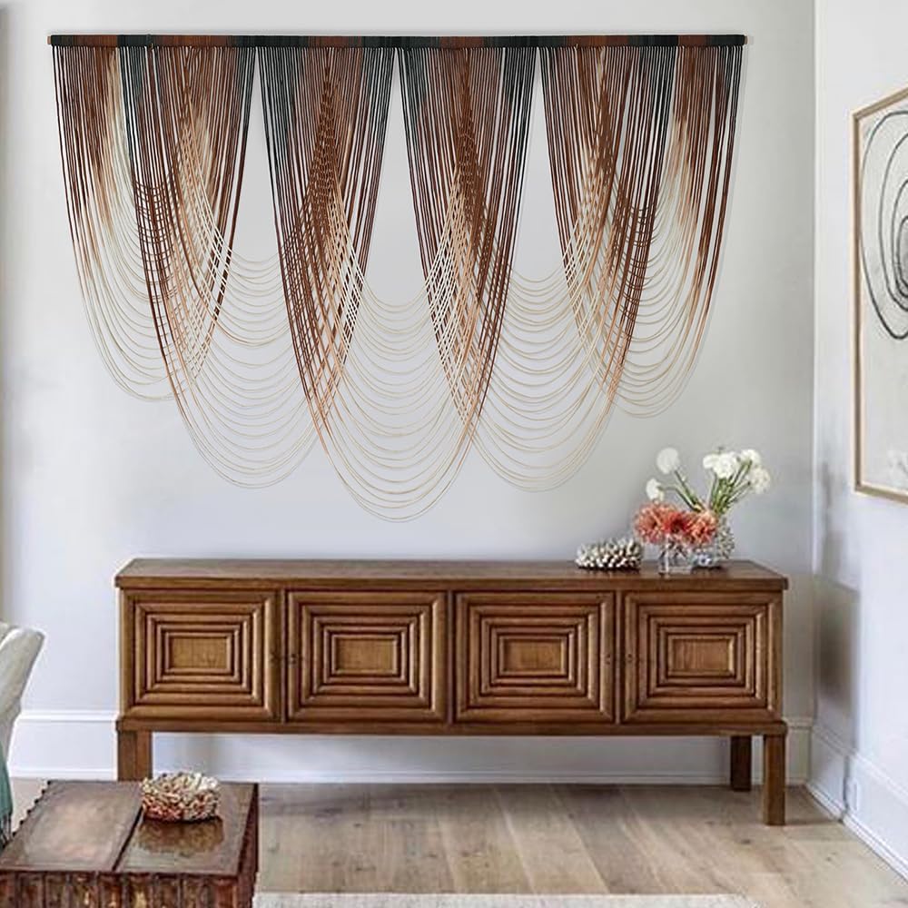Dip Dyed Macrame Wall Hanging
