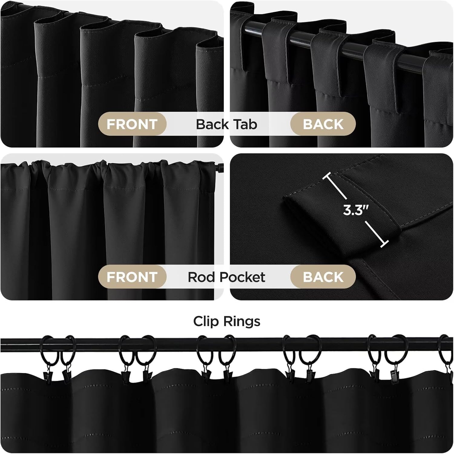 Blackout Window Drapes