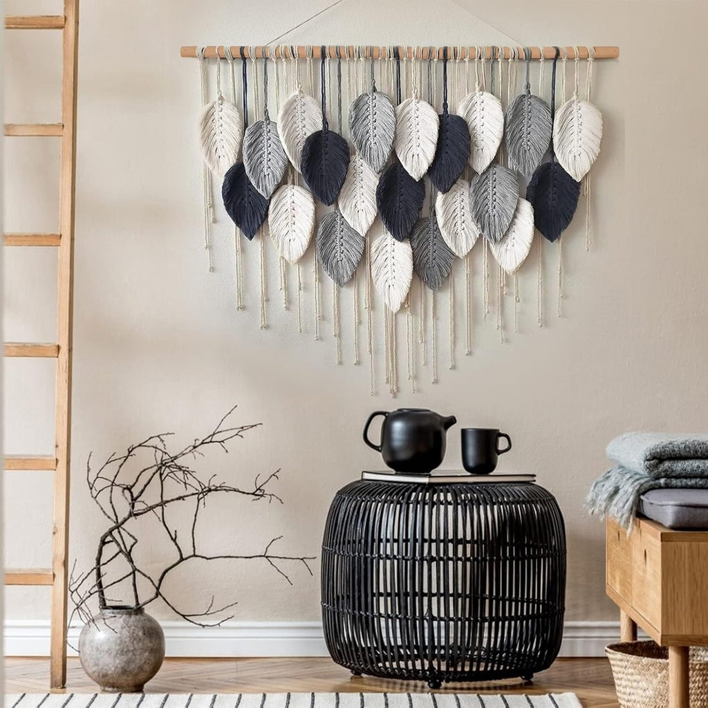 Leaf Macrame Wall Hanging