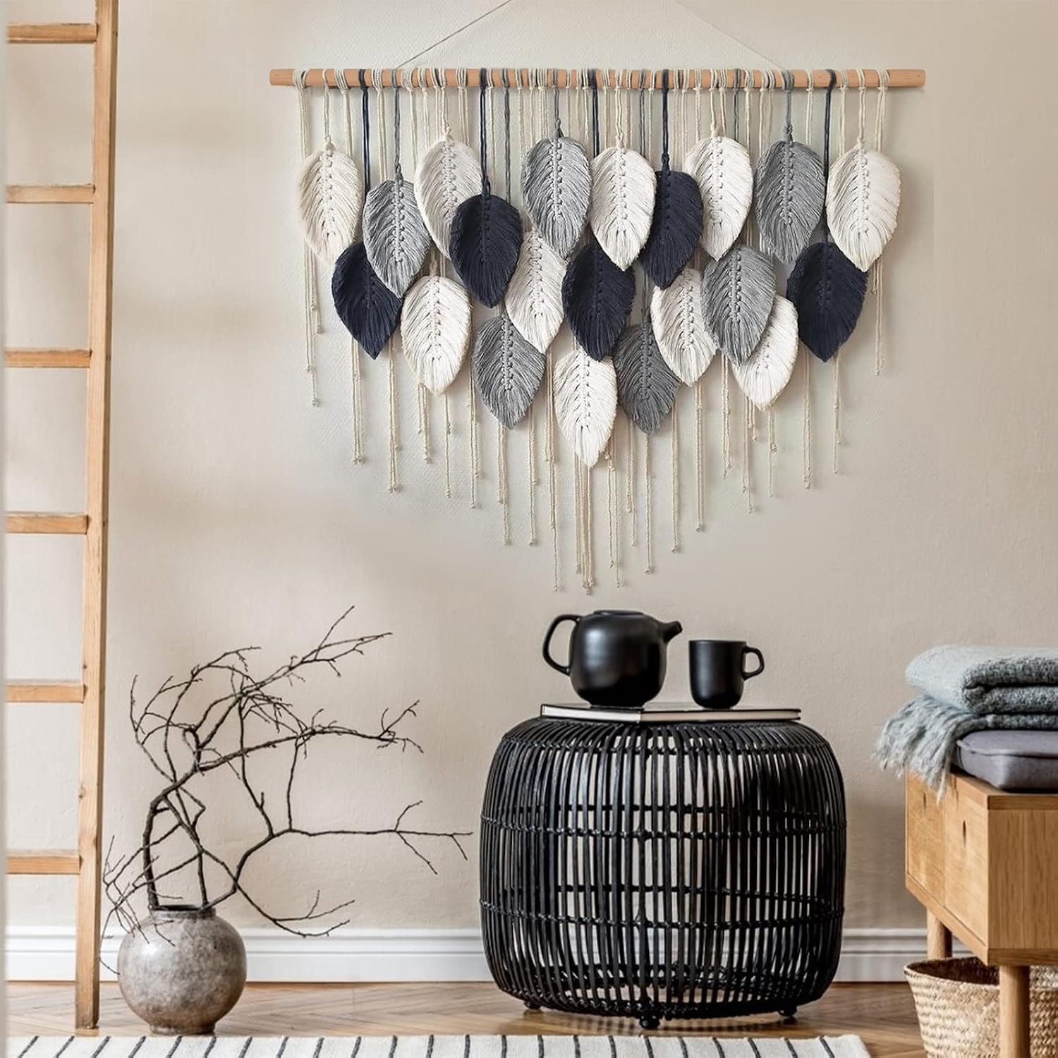 Leaf Macrame Wall Hanging