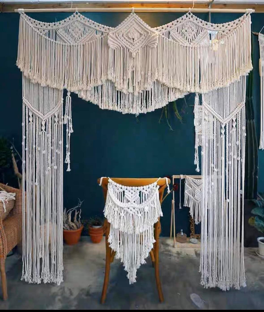 Crown Macrame Wall Hanging