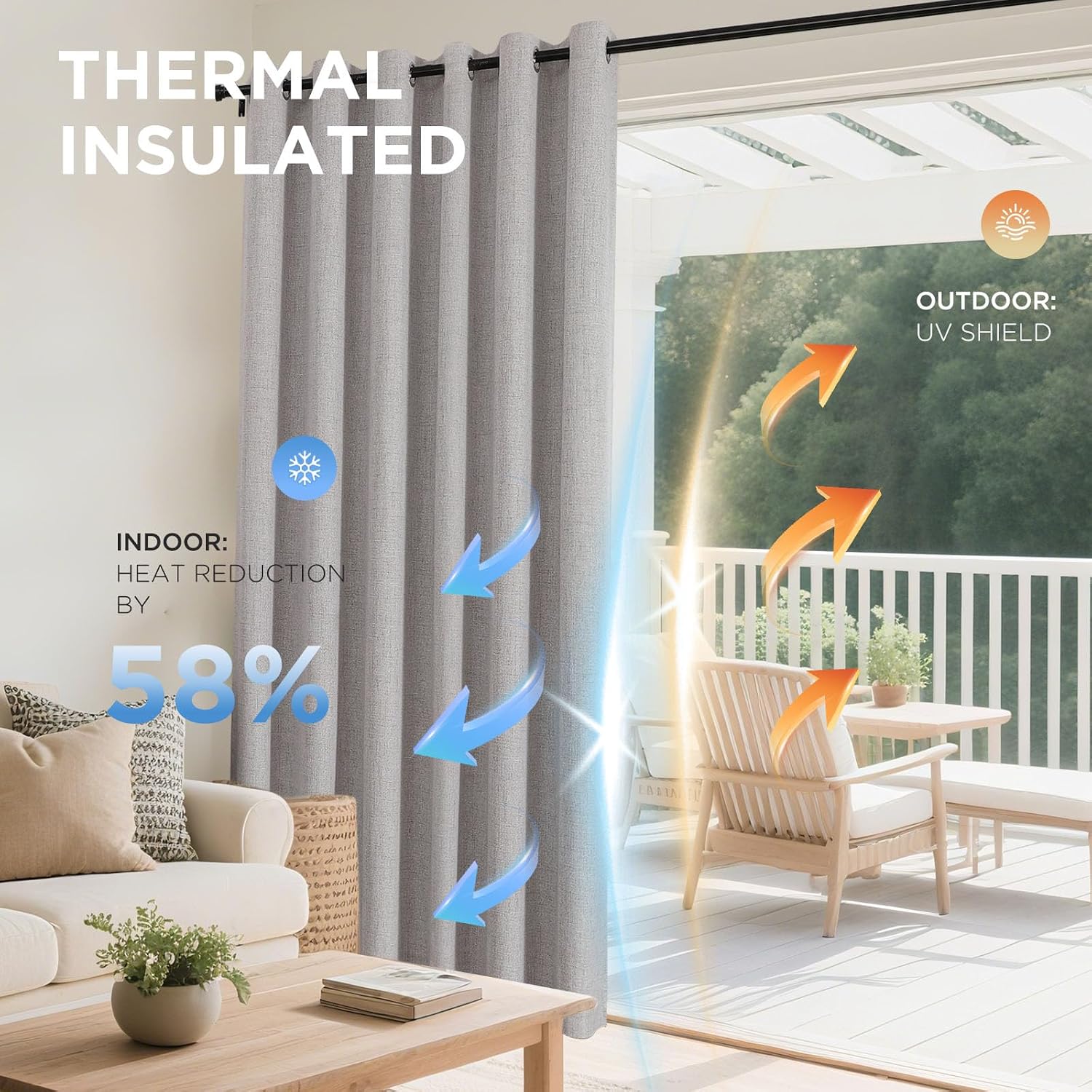 Linen Blackout Curtains