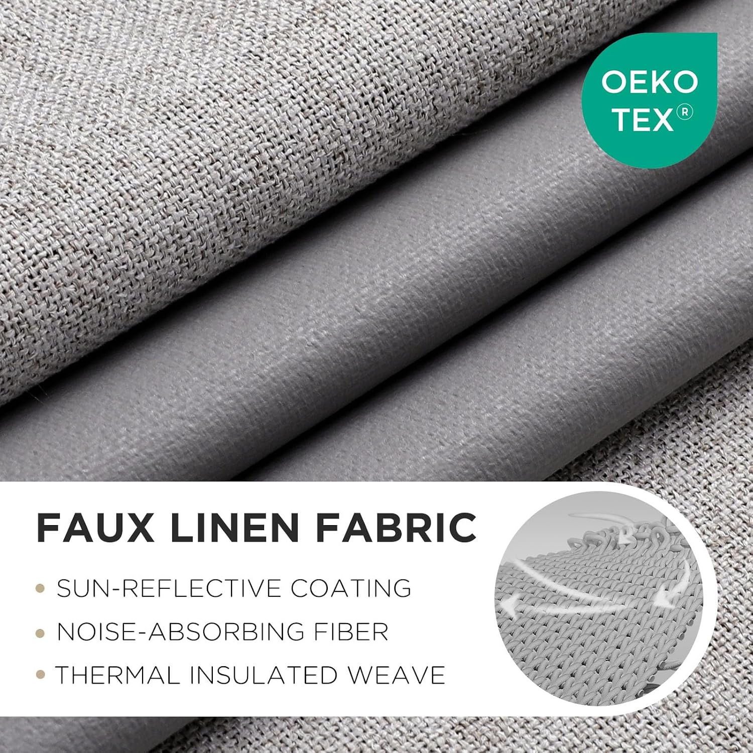 Linen Blackout Curtains