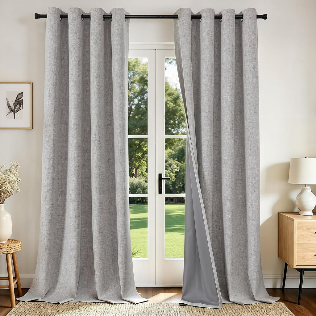 Linen Blackout Curtains