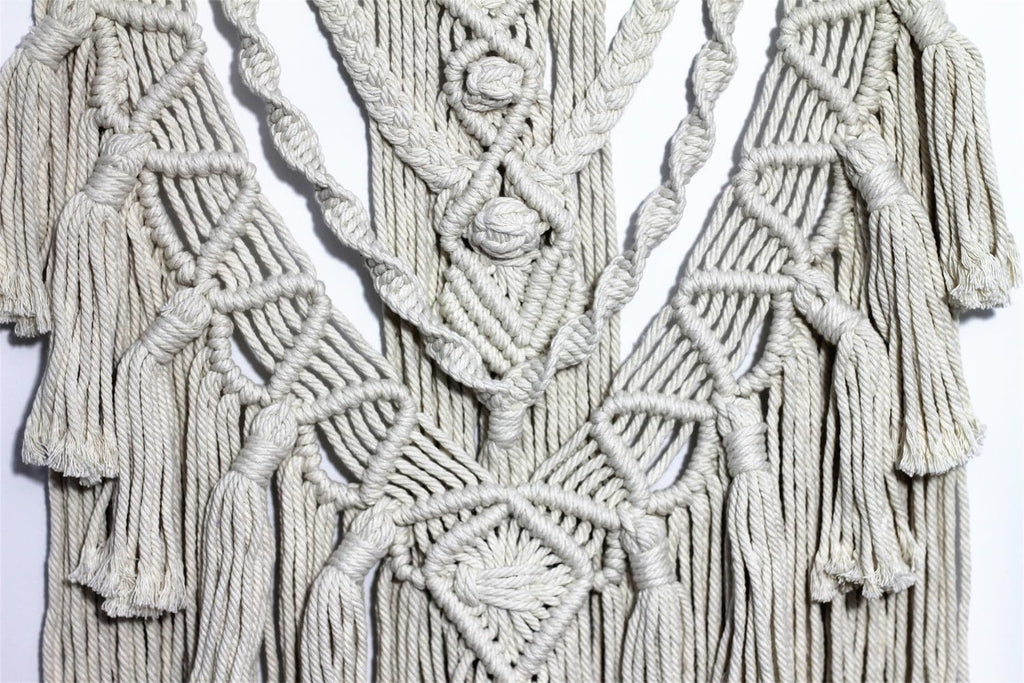 Boho Macrame Woven Wall Hanging Tapestry