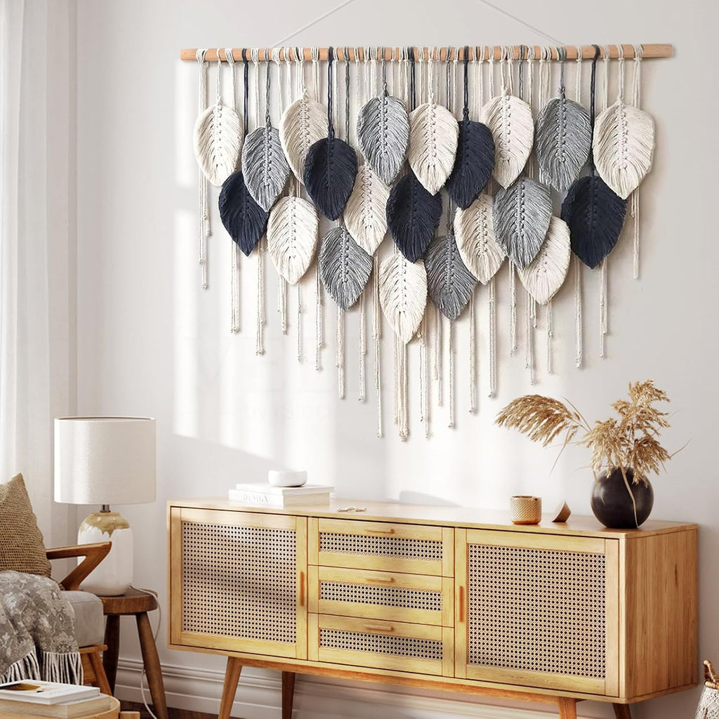 Leaf Macrame Wall Hanging