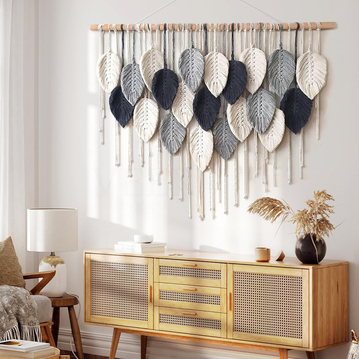 Leaf Macrame Wall Hanging