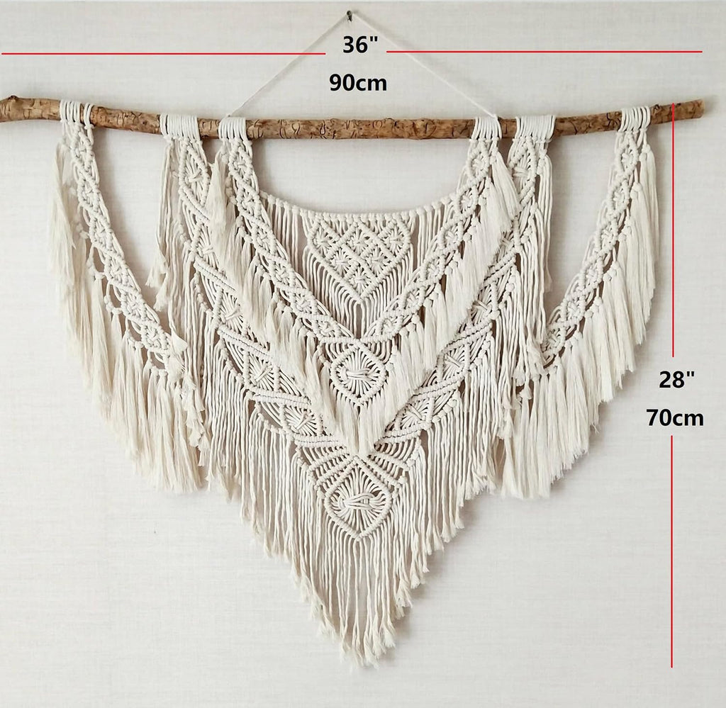 Driftwood Macrame Wall Hanging