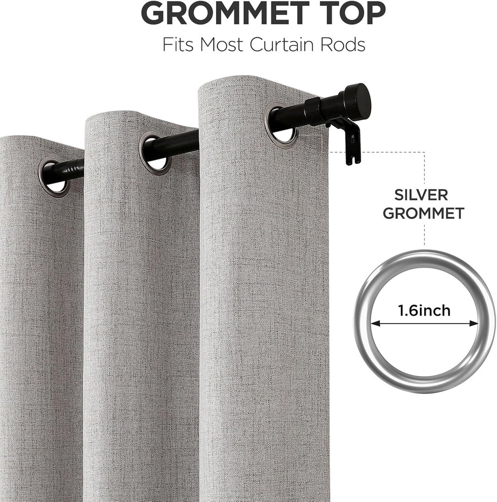 Linen Blackout Curtains
