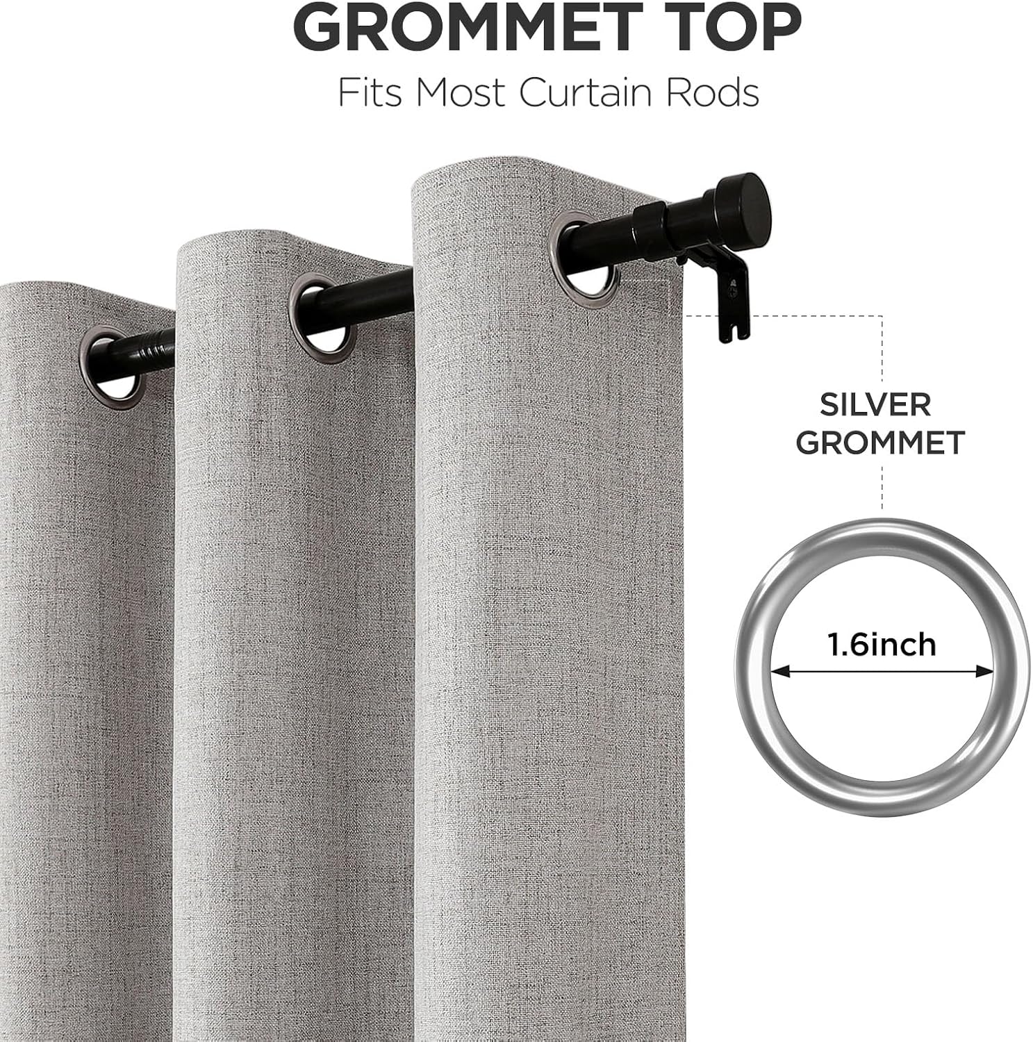 Linen Blackout Curtains
