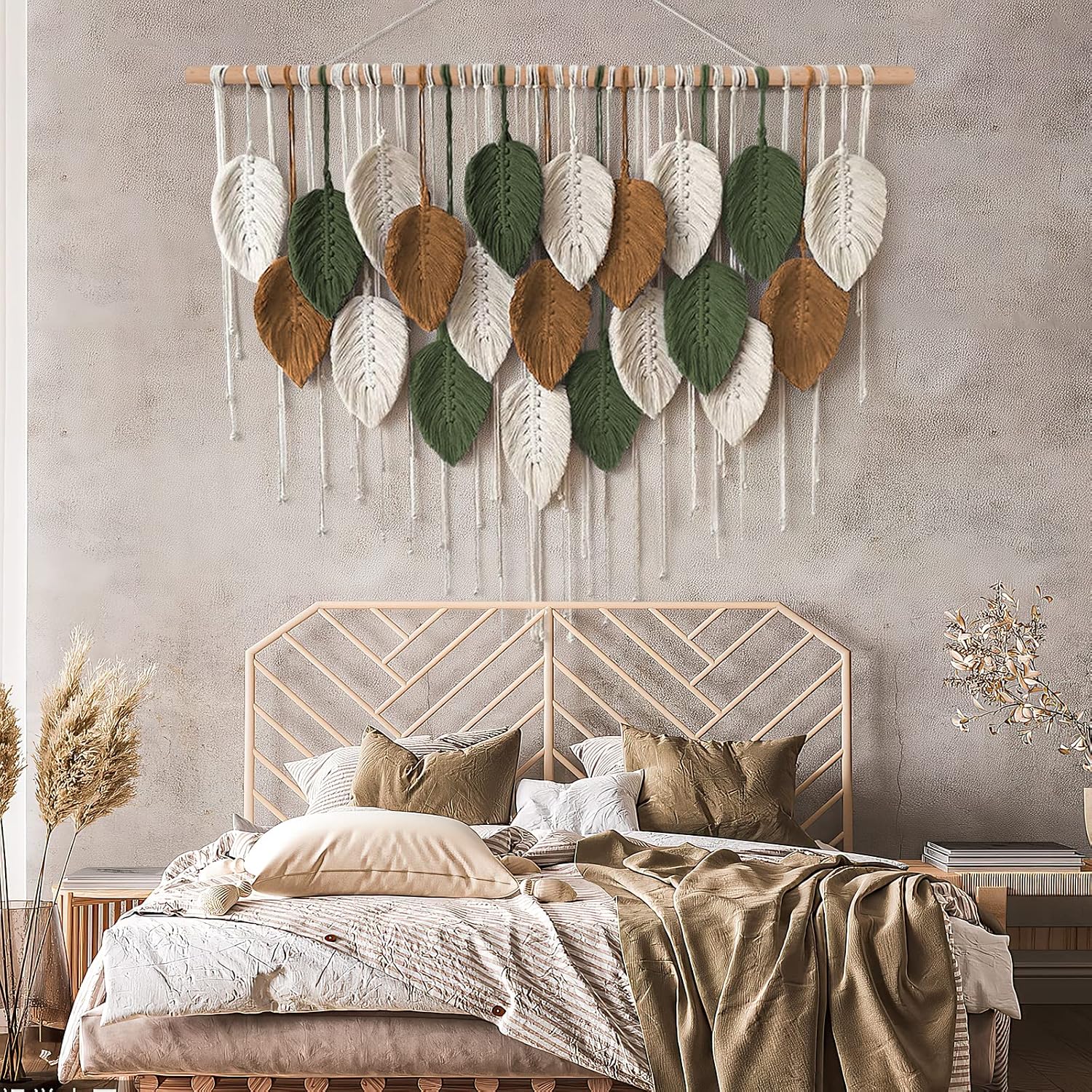 Leaf Macrame Wall Hanging