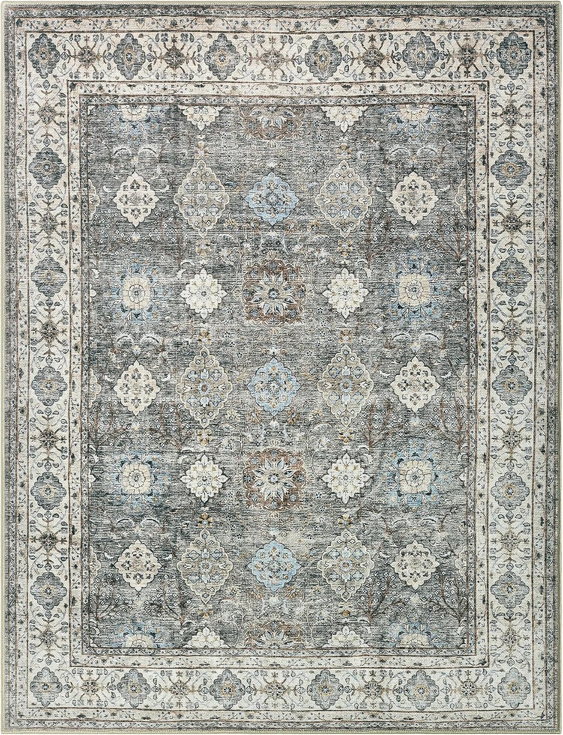 Vintage Washable Area Rug